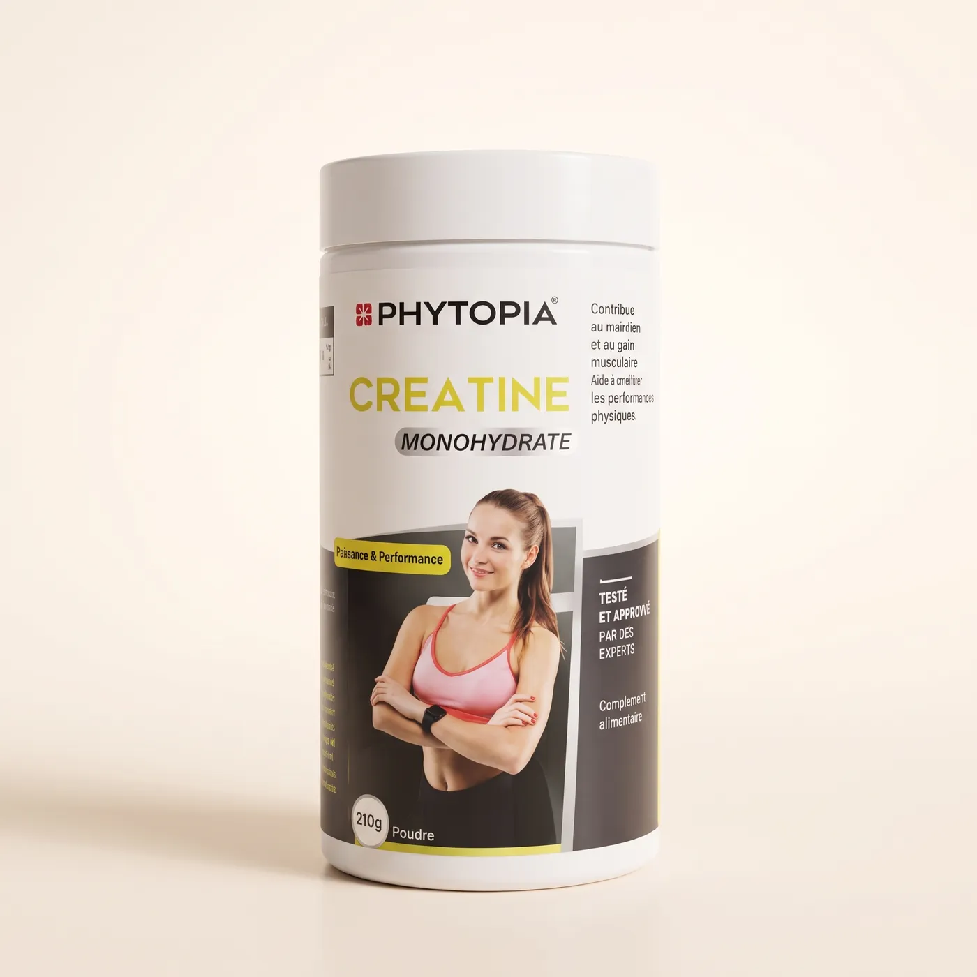 Créatine Phytopia — Pot de 200 g