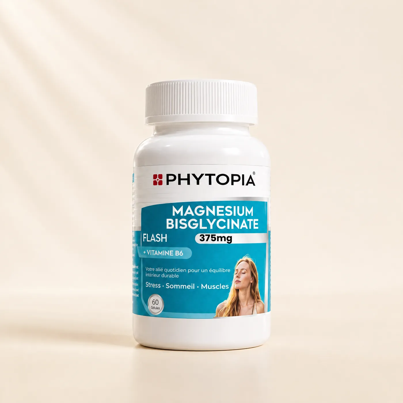 Magnésium Bisglycinate Phytopia — 60 gélules